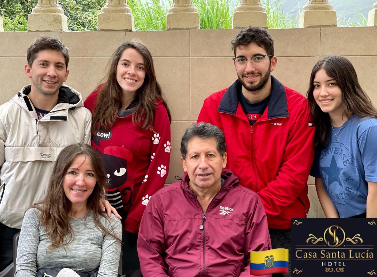 Hotel Casa Santa Lucia Baños Kültér fotó