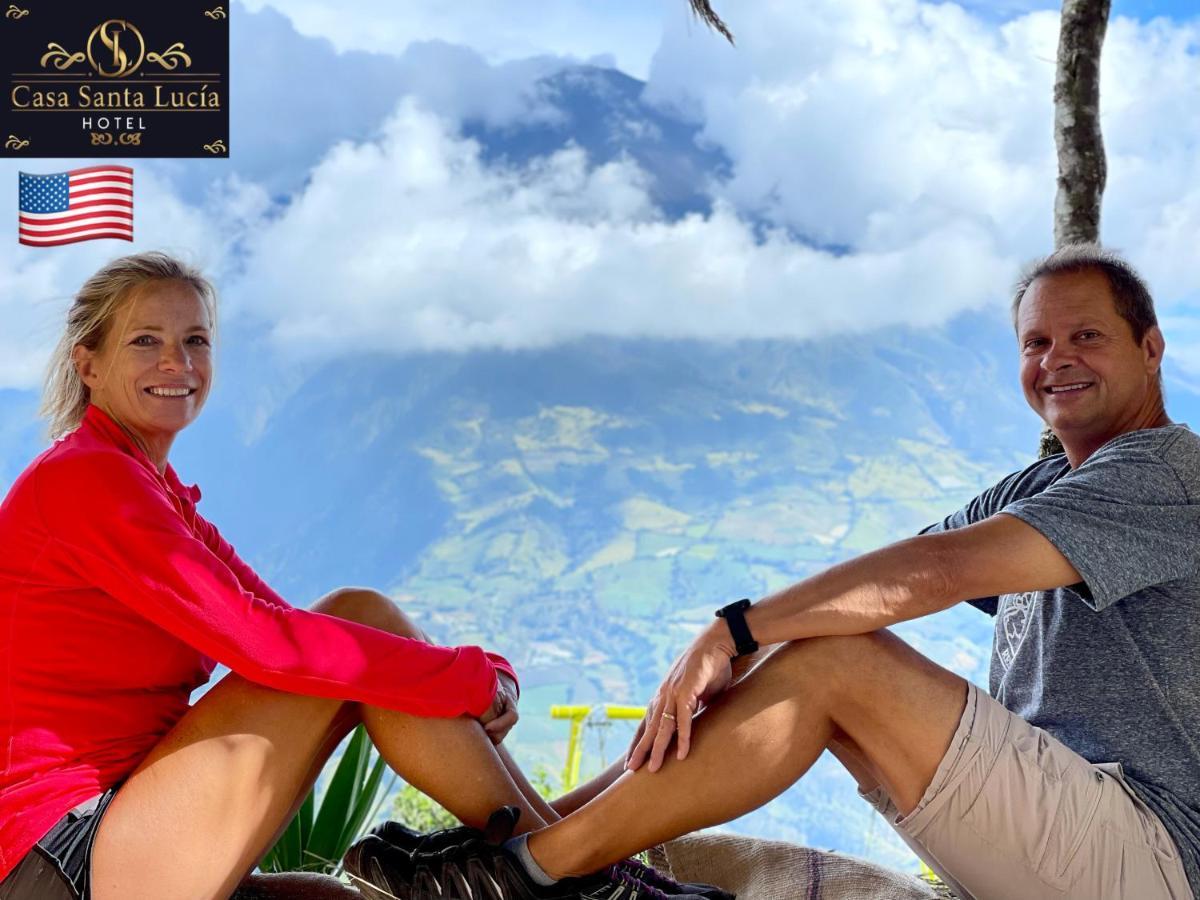 Hotel Casa Santa Lucia Baños Kültér fotó